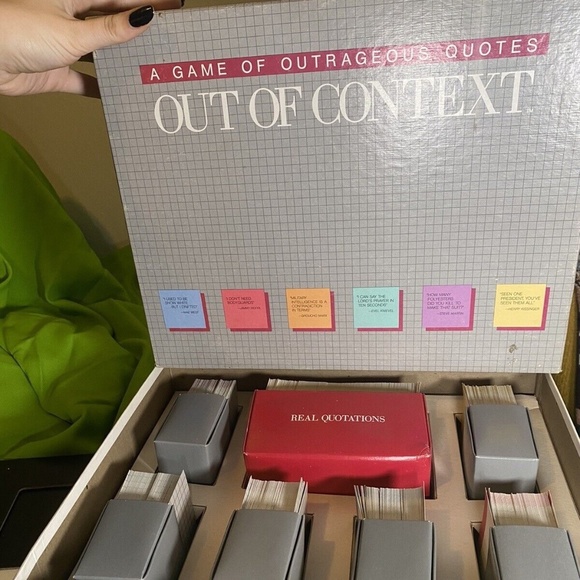 1985 VTG Board Game Out of Context - Picture 2 of 13